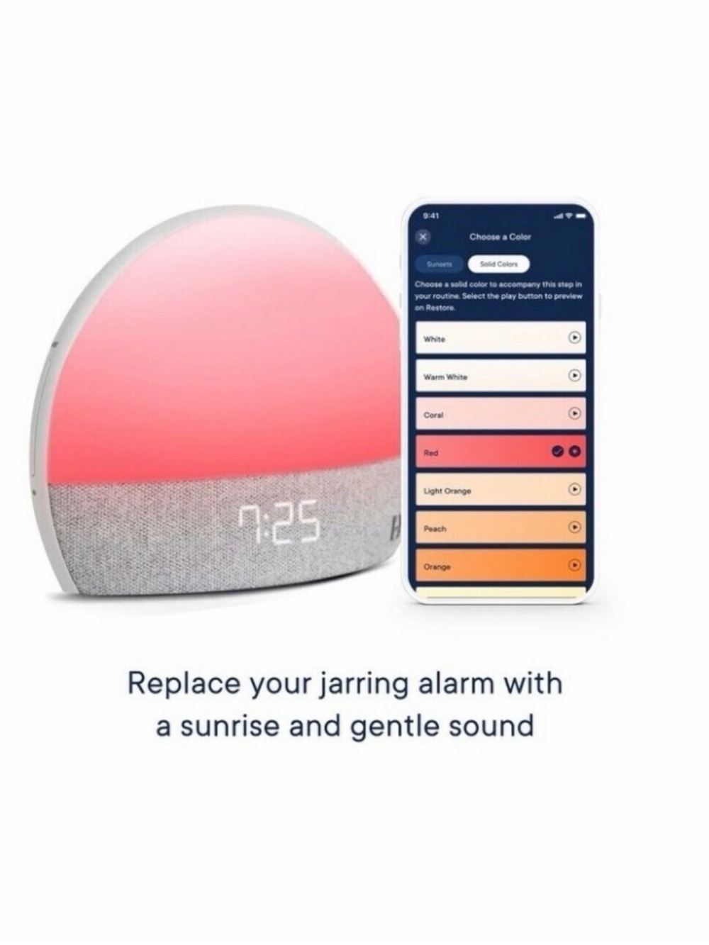 Hatch Restore 1 Sunrise Alarm Clock Smart Sleep Assistant And Sound Machine